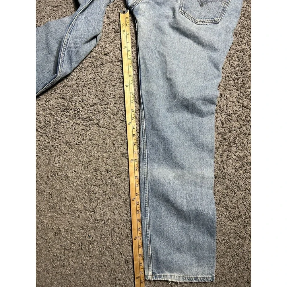 Levi’s 501 XX Light Wash Jeans Made In USA 33X32 Distressed